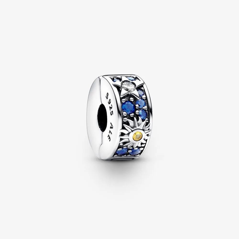 pandora obesek s ponkami celestial sonce star moon 792681c01