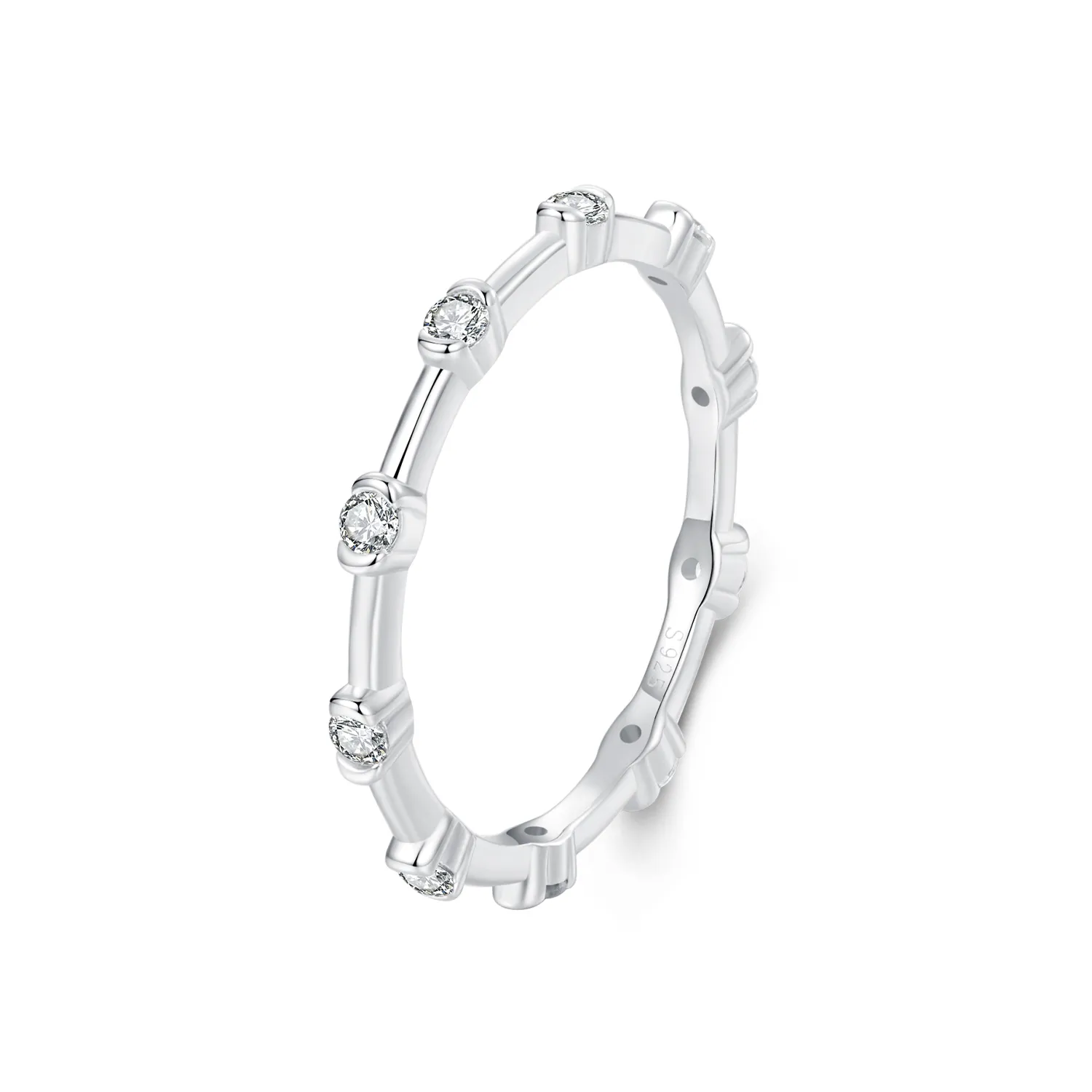 pandora style izjemen majhen enojni prstan bsr576