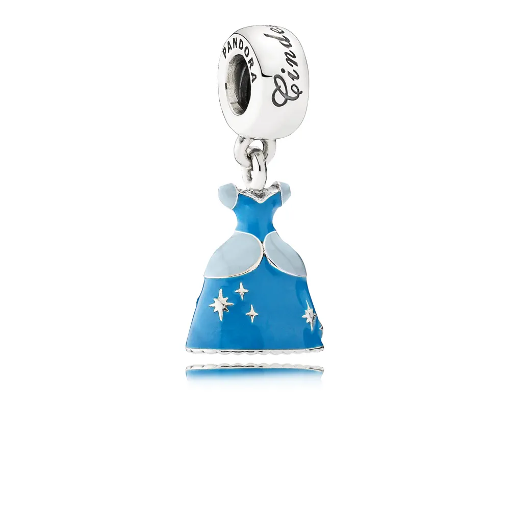 Pandora Disney 100th Anniversary Baloo Lab-Grow Diamond Viseči obesek ...