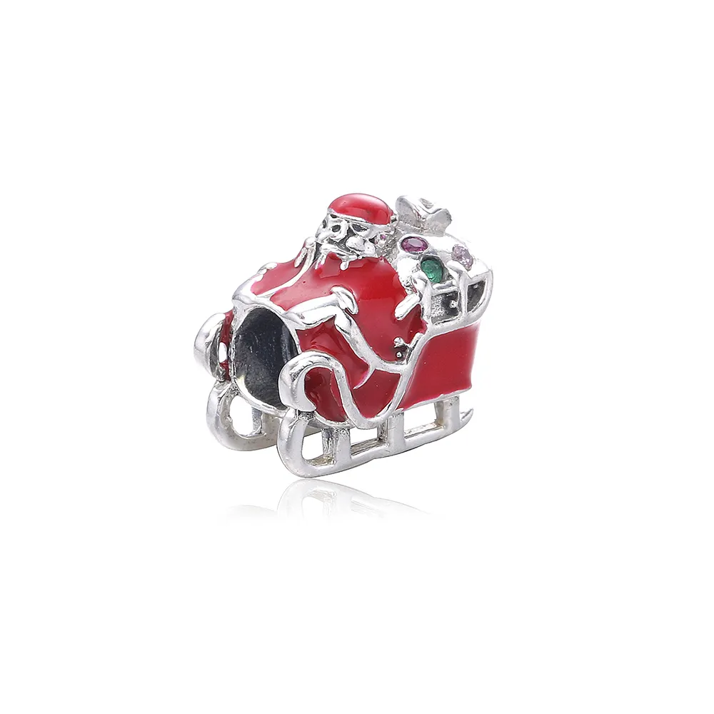 pandora obesek božiček in sani pd0098 1g