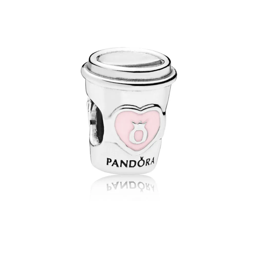 pandora obesek lonček za kavo 797185en160