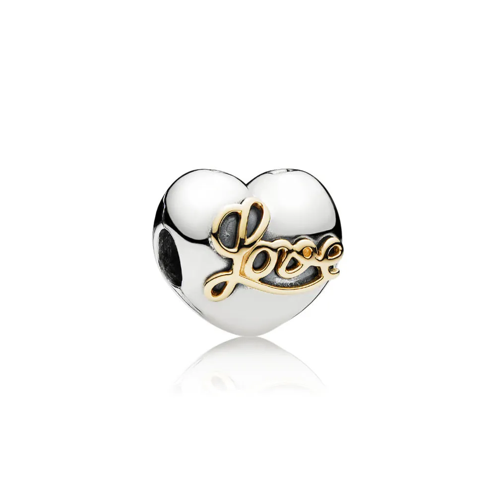 pandora obesek za sponke heart of love 791735