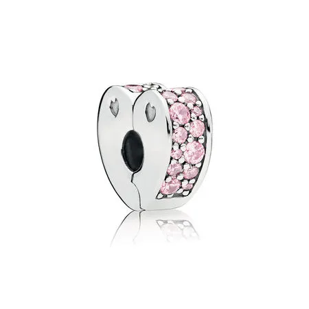 pandora sponka pink arcs of love roza cz 797020pcz