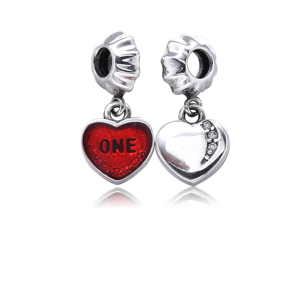 pandora viseči srček one love pj0002 1