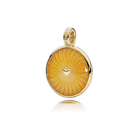 obesek rays of sunshine pandora shine 367118en158