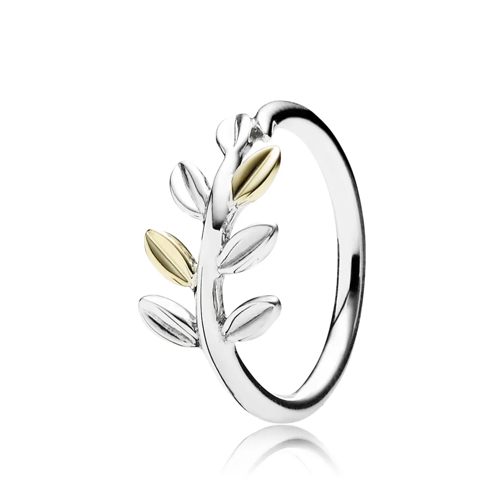 pandora prstan z lovorovimi listi 190920