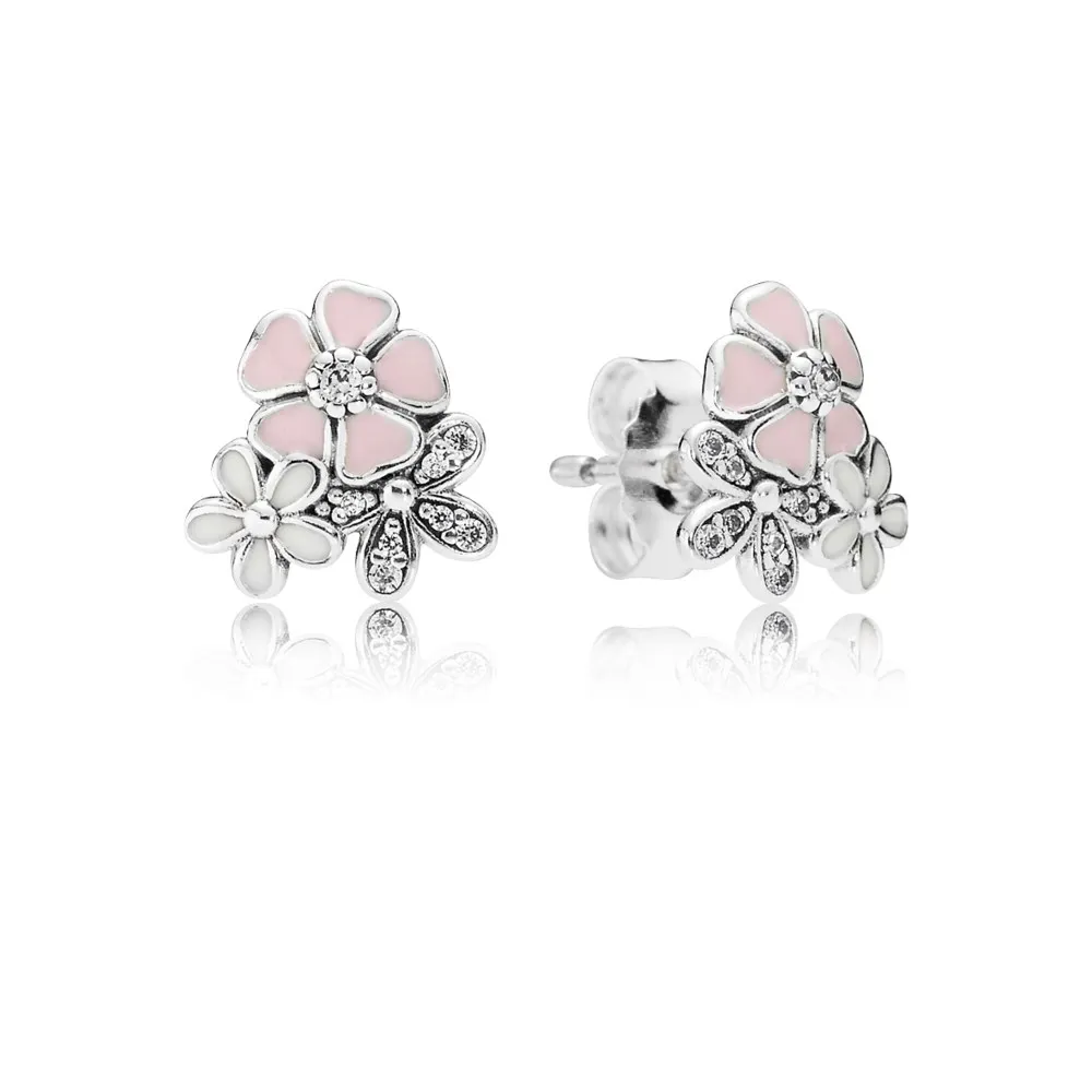 pandora poetic blooms stud uhani 290686enmx