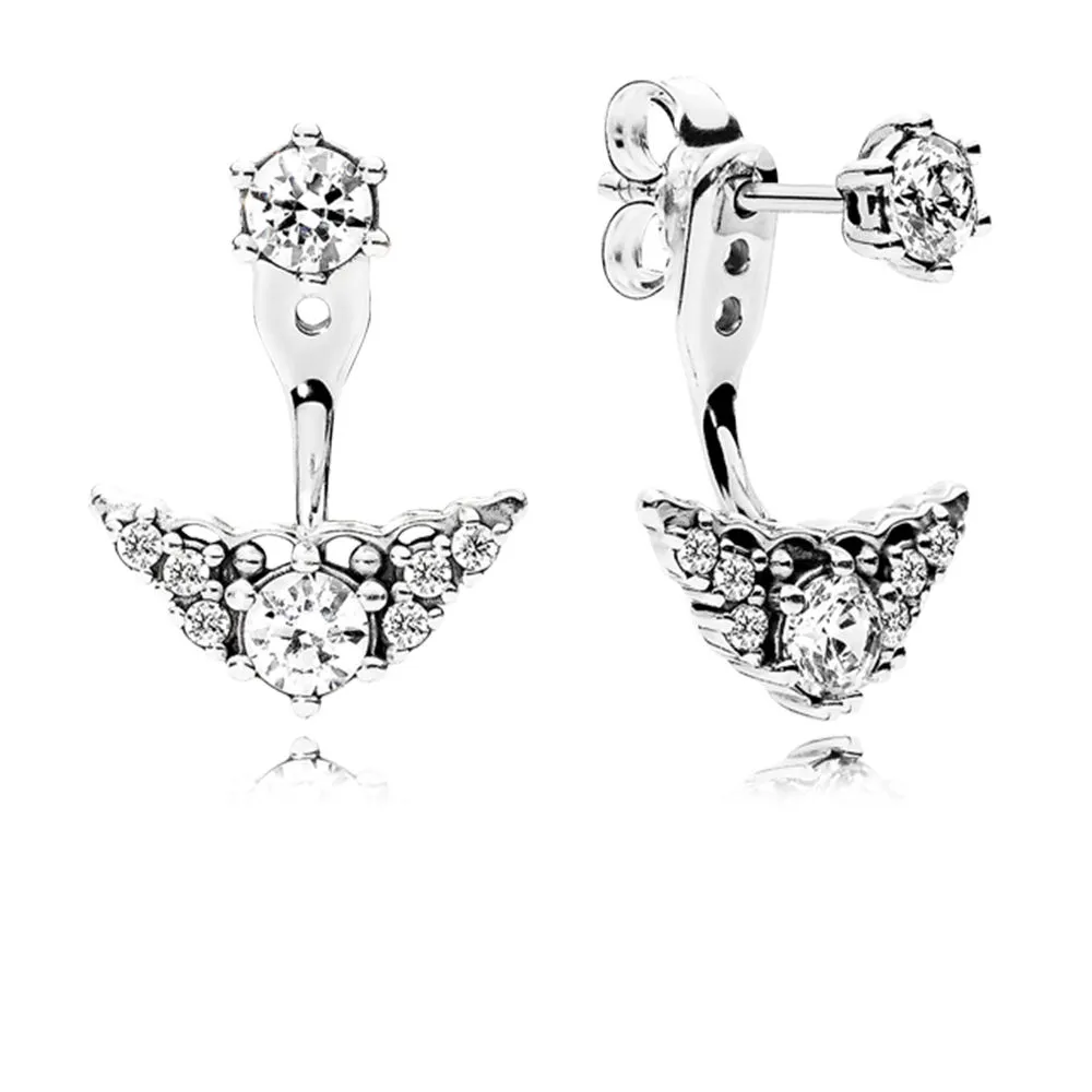 pandora pravljični uhani s tiaro 296228cz