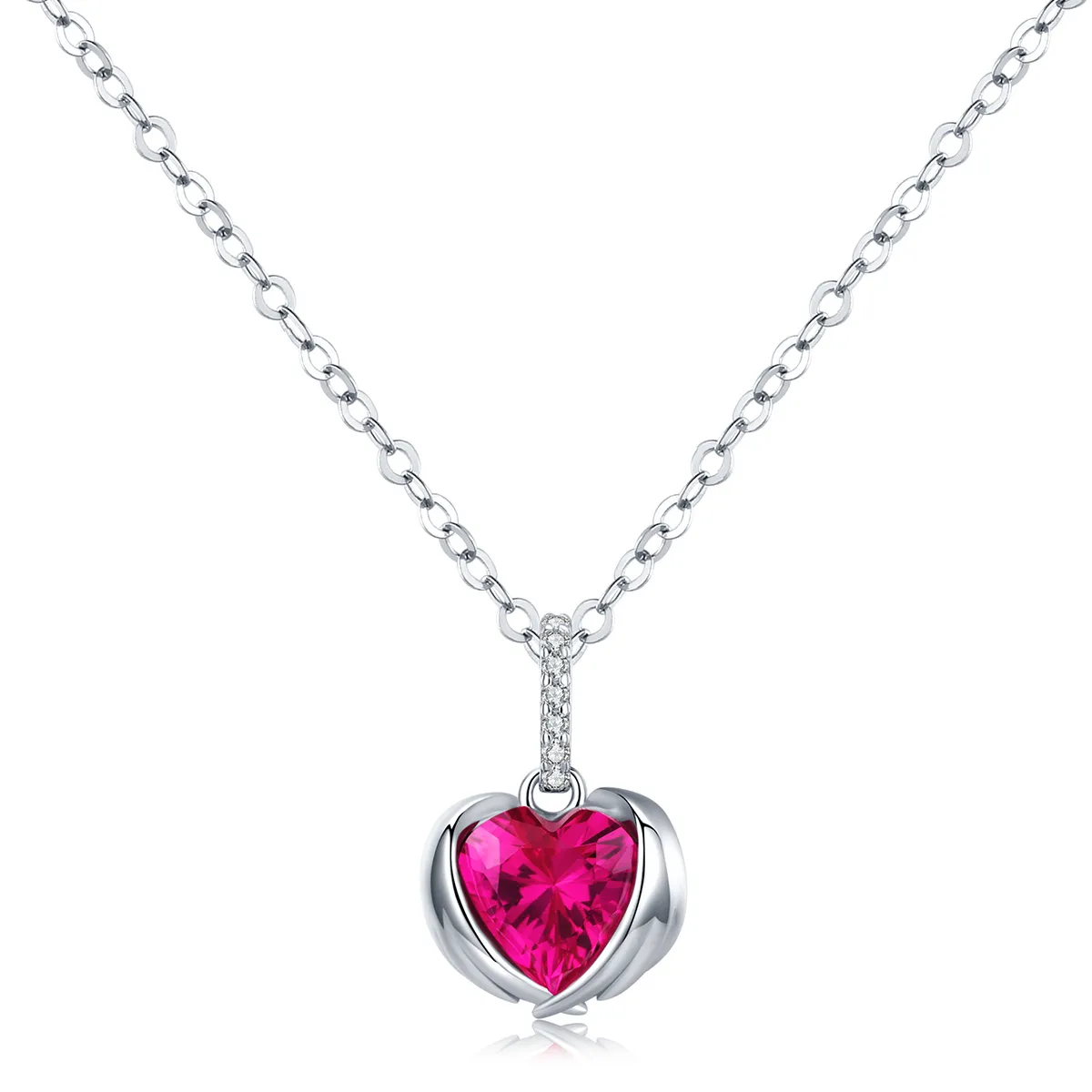 srebrna ogrlica guardian hearts v stilu pandora scn341